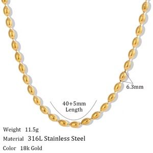 Bead necklace